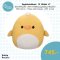 Squishmallows 12  Webb  L7  SQ SQCR00376 -2401