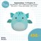 Squishmallows 7.5 Theotto  L5   SQ SQCR04087 -2401