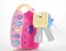 PEPPA PIG REMOTE LIGHT&SOUND PINK ของเล่นกุญแจรีโมท  VG D2305P - 2401