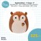 Squishmallows  5  Sawyer  L7  SQ SQCR04109 - 2401