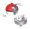 Pokemon Spin Fighter Mew   สปินไฟท์เตอร์  PM 8166 - 2401