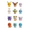 Pokemon Face off Figures 12 Pcs  ฟิกเกอร์โปเกมอน  PM 8142 - 2401