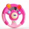 PEPPA PIG STEERING WHEEL MUSIC&LIGHT PINK ของเล่นหัดขับรถของเล่นสำหรับเด็ VG D2303P - 2401