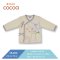 Auka .เสื้อป้ายแขนยาวแรกเกิด - 6 เดือน Cocoa Sheep