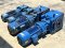 มอเตอร์เกียร์ทดกำลัง SUMITOMO JAPANขนาด 7.5 HP (ทรงเพลาทะลุ) 380V รุ่นพิเศษมีเบรคในตัว เข้ามา 2 คู่ 4 ตัว