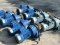 มอเตอร์เกียร์ทดกำลัง SUMITOMO JAPANขนาด 1 HP 1 : 87 ( 17 rpm ) รุ่นพิเศษมีเบรคในตัว 380V เข้ามา 8 ตัว