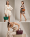 Minicube PU woven leather Handbags Model B1736-1