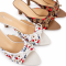 Micco Floral Charm Heeled Mules  Model 2811-6