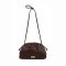 MICCO Croissant Woven Shoulder Bag