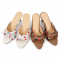 Micco Floral Charm Heeled Mules  Model 2811-6