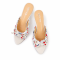Micco Floral Charm Heeled Mules  Model 2811-6
