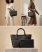 Minicube PU woven leather Handbags Model B1736-1