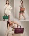 Minicube PU woven leather Handbags Model B1736-1