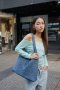 Odile Mint Off-Shoulder Knit Top S15BL02GR
