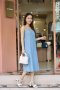 เดรสยีนส์สายเดี่ยว Odile รุ่น S20DR25JE