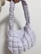 Minicube Nylon Quilted Shoulder Bags