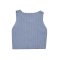 Kittin Knit Crop Top 1816 Blue