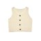 Kittin Knit Crop Top 1816 Cream