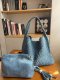 Minicube Woven Denim Handbags Model B1683-1