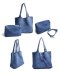 Minicube Handbags Model F249-1 Size M (Jean fabric)