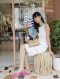 Odile White Eyelet Lace Dress S25DR03WH