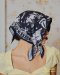 Evie.apparel BONNIE HEAD SCARF (Black)