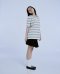 EVVYDAY BANGKOK Delphine Polo Striped Short Sleeve