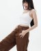 Tivona รุ่น COTTON BARREL PANTS CHOCO