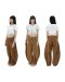 Tivona รุ่น COTTON BARREL PANTS CARAMEL