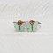 Jigsaw Jewelry Green Butterfly