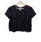 Odile  Crop Top รุ่น A19BL22BL  ( Black )