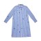 Odile  Shirt dress รุ่น A19DR27BL ( White/Blue )