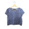 Odile  Crop Top รุ่น OS 11 Blue/heart