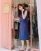 Odile Mini dress ( สีน้ำเงิน ) รุ่น S18DR19BL