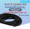 ท่อกระดูกงู ท่อร้อยสายไฟ สีดำ PLASTIC FLEXIBLE PIPE ( ขนาด รู 10 มิล รอบนอก 13 มิล ) แบบผ่า เกรดทั่วไป