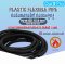 ท่อกระดูกงู ท่อร้อยสายไฟ สีดำ PLASTIC FLEXIBLE PIPE ( ขนาด รู 12 มิล รอบนอก 15.8 มิล ) แบบไม่ผ่า เกรดไม่ลามไฟ