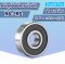 R8-2RS ตลับลูกปืนเม็ดกลมขนาดเล็ก ( Miniature ball bearings ) 12.7x28.575x7.938 mm