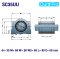 SC35UU ลิเนียร์แบริ่งสไลด์ ( LINEAR BALL BUSHING ) สำหรับเพลาขนาด 35 mm