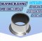 บุช FDU BUSH MB1006-18FDU บุชโลหะ มีปีกผ่า เคลือบเทฟล่อน Bearing Bushing (อะไหล่รถ KUBOTA) บูชคูโบต้า