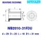 บุช FDU BUSH MB2010-31FDU บุชโลหะ มีปีกผ่า เคลือบเทฟล่อน Bearing Bushing (อะไหล่รถ KUBOTA) บูชคูโบต้า