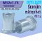 รีเวทนัทเหล็กชุบซิ้งค์ ( STEEL RIVET NUT ZINC PLATED ) เบอร์ M12