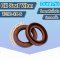 Oil Seal Viton TC10-18-6 ออยซีลไวตัน FKM  ซีลน้ำมัน ทนความร้อนสูง Rotary Shaft Oil Seal
