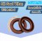 Oil Seal Viton TC14-24-6 ออยซีลไวตัน FKM ซีลน้ำมัน ทนความร้อนสูง Rotary Shaft Oil Seal