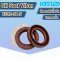 Oil Seal Viton TC25-38-7 ออยซีลไวตัน FKM ซีลน้ำมัน ทนความร้อนสูง Rotary Shaft Oil Seal