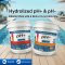 ผลิตภัณฑ์ปรับค่า pH+ pH-  พีเฮซพลัส & พีเฮซดาวน์ ถัง3Kg | Hydrolized ไฮโดรไลซ์