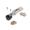 Glass door hinge