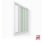 Wonderking White UPVC Sliding Window