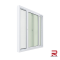 UPVC Sliding Door 7.3 White Winstar