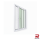 UPVC Sliding Door 7.3 White Winstar