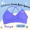 FitPro Women สปอร์ตบลา Cross Back Sports Bra สามารถปรับสายได้ เนื้อผ้าใส่สบายไม่อึดอัด